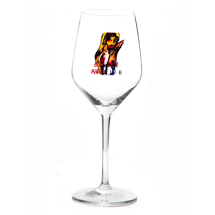 Bleeding Barbie rosé/white wine glass, 40 cl Carolina Gynning