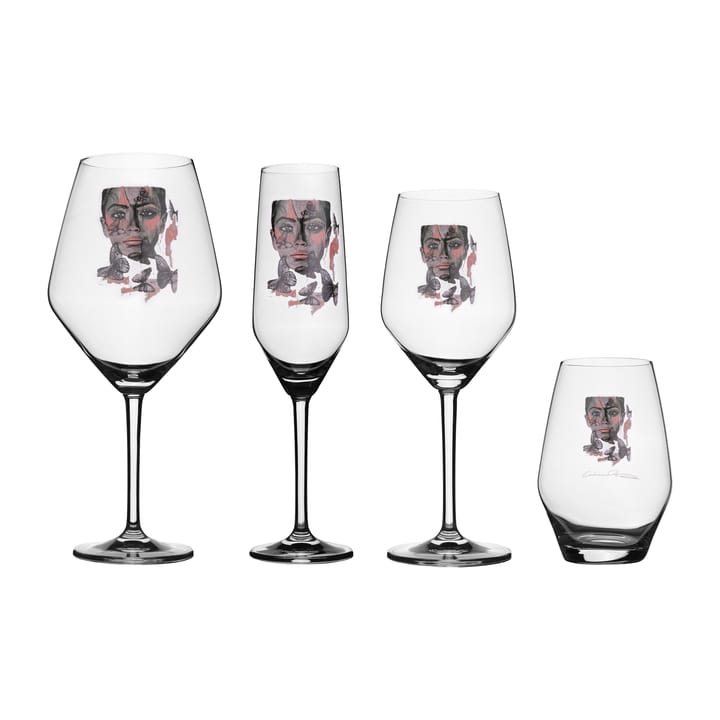 Butterfly Queen red wine glass - 75 cl - Carolina Gynning