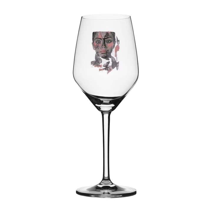 Butterfly Queen rosé-/white wine glass - 40 cl - Carolina Gynning