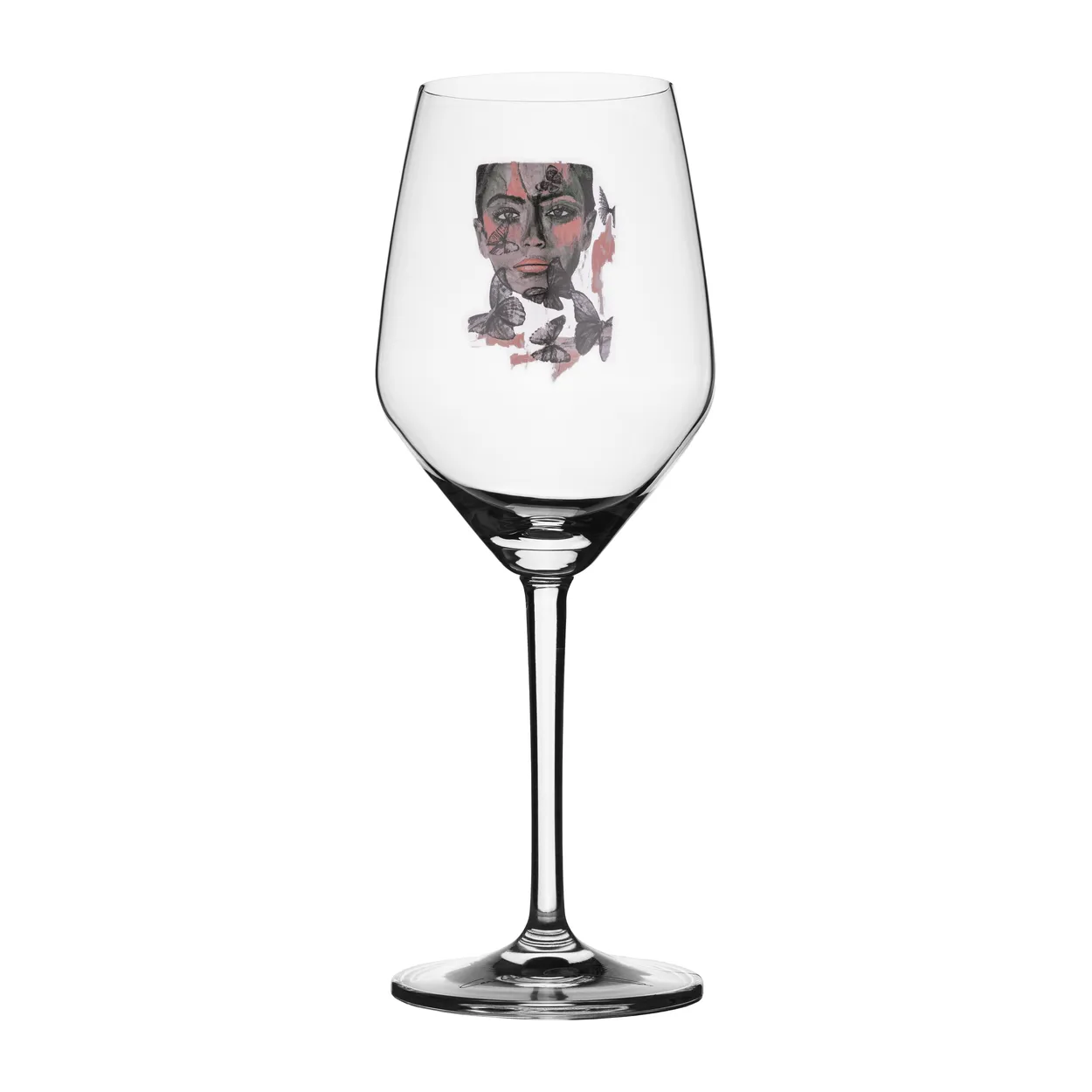 Carolina Gynning Butterfly Queen rosé-/white wine glass 40 cl