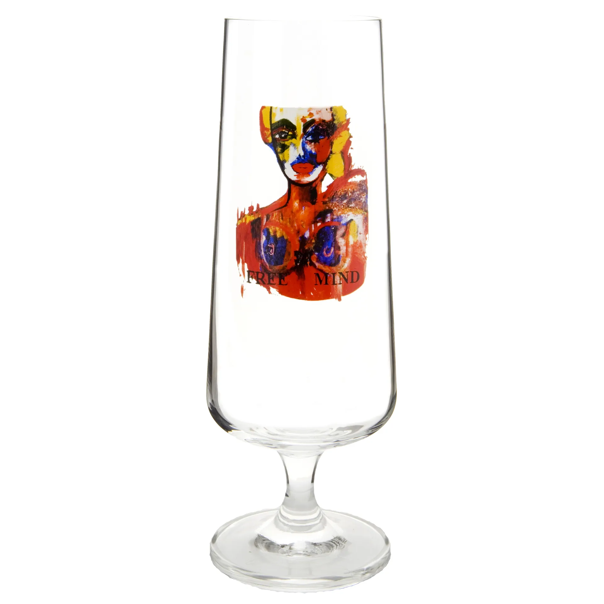 Free Mind beer glass, 50 cl Carolina Gynning