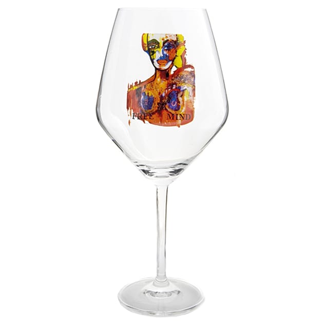 Free Mind wine glasss - 75 cl - Carolina Gynning