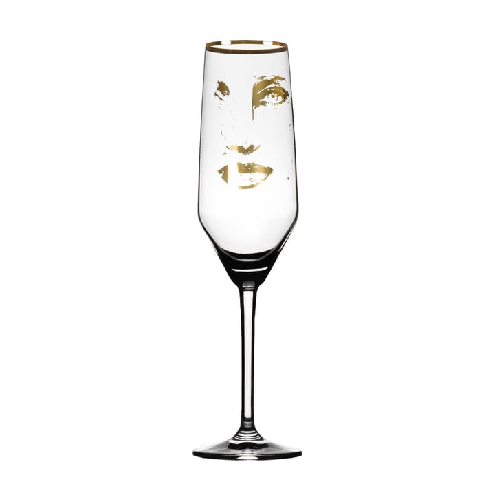 Gold Edition Piece of Me champagne glass - 30 cl - Carolina Gynning