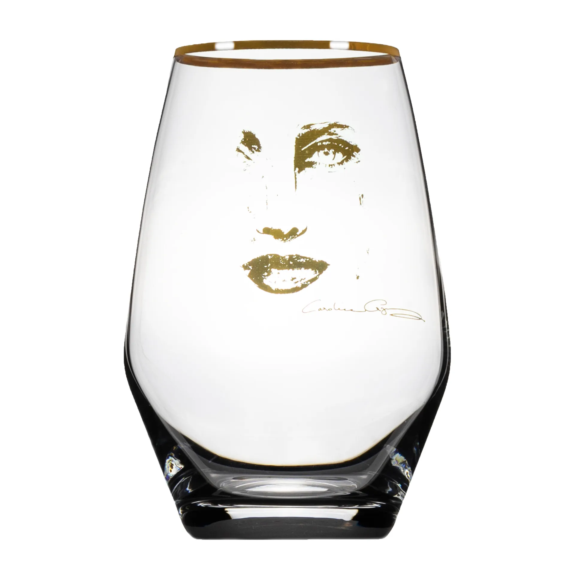 Gold Edition Piece of Me drinking glass, 35 cl Carolina Gynning