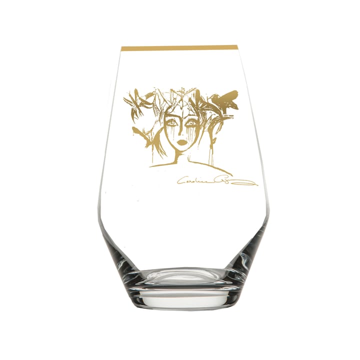 Gold Edition Slice of Life drinking glass - 35 cl - Carolina Gynning