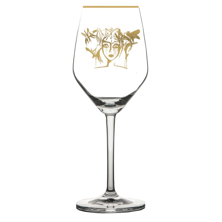 Gold Edition Slice of Life rosé/white wine glass - 40 cl - Carolina Gynning