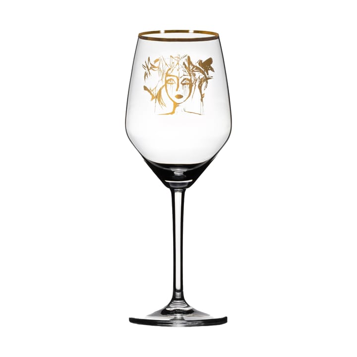 Gold Edition Slice of Life rosé/white wine glass - 40 cl - Carolina Gynning