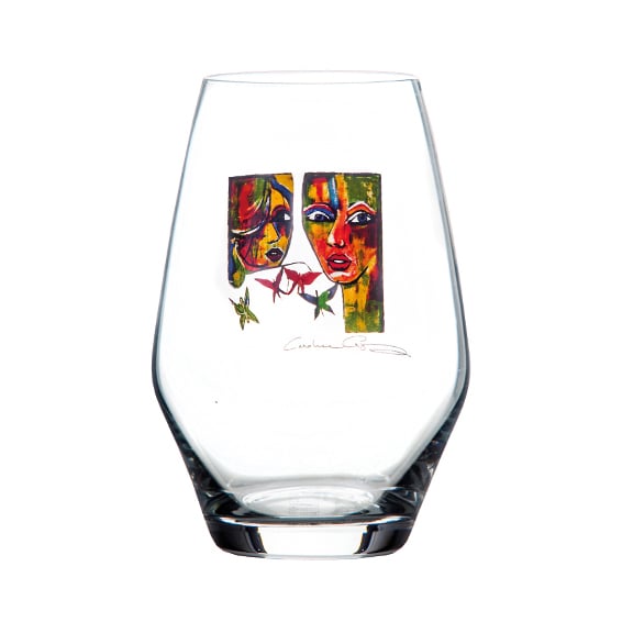 Carolina Gynning In Love drinking glass 35 cl | Scandinavian Design | Drinking glasses & tumblers | Multi