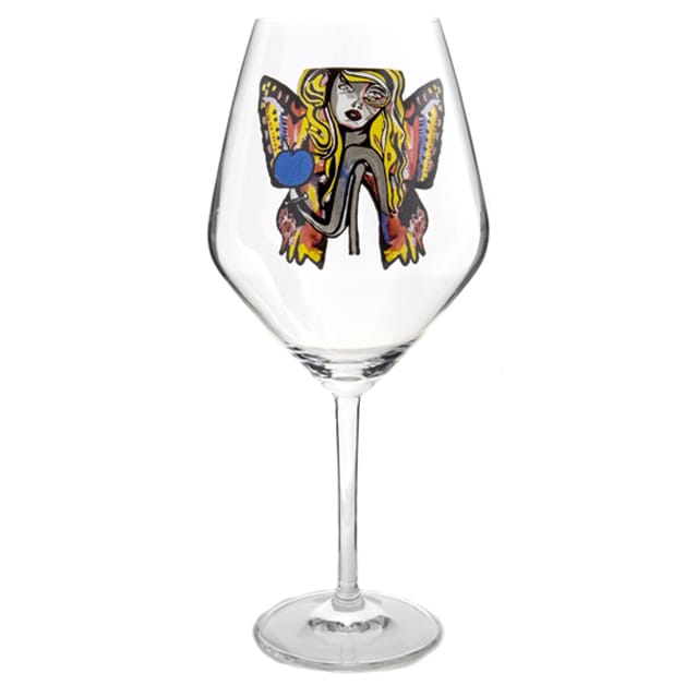 Love is Joy wine glass, 75 cl Carolina Gynning