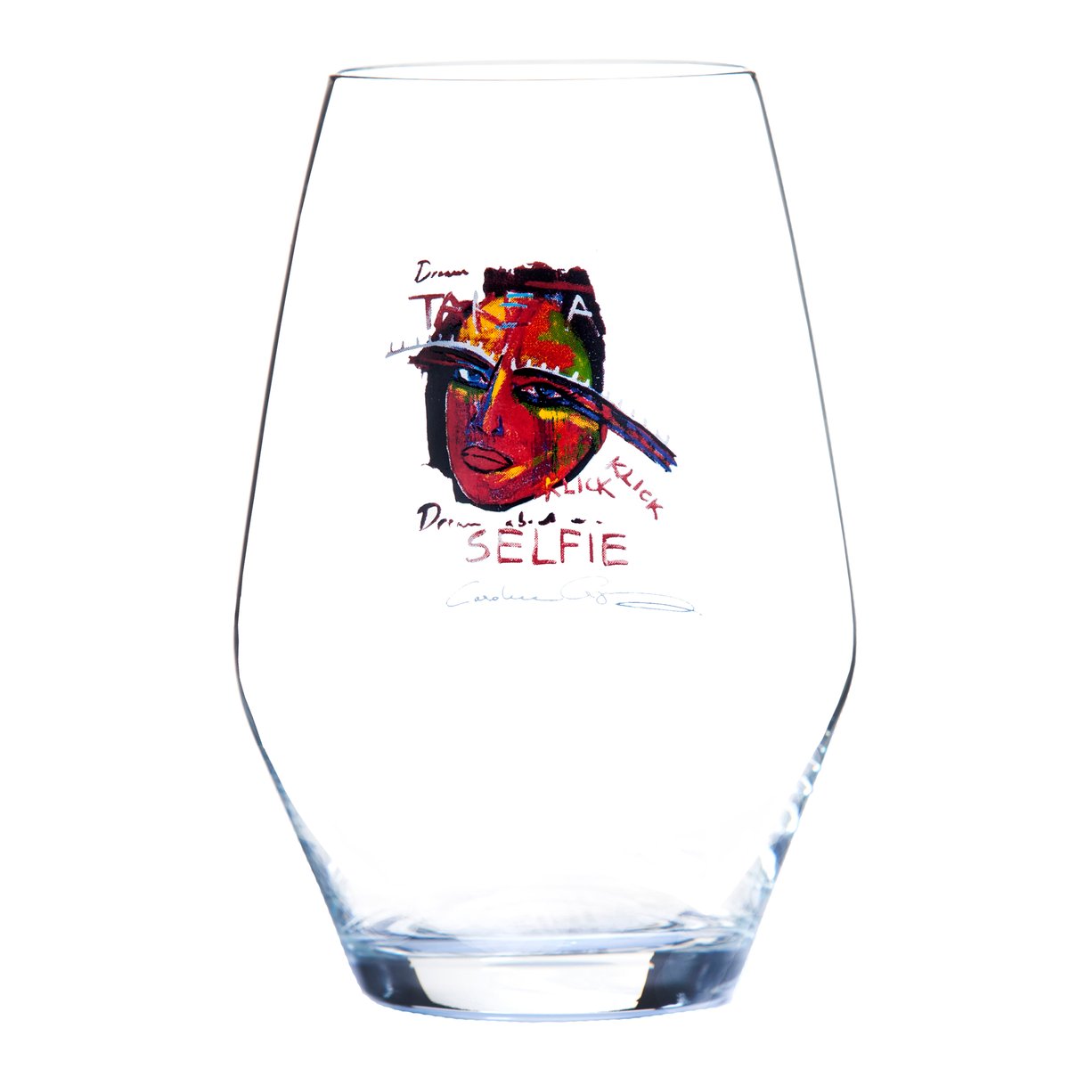 Carolina Gynning Love Me drinking glass 35 cl | Scandinavian Design | Drinking glasses & tumblers | Transparent