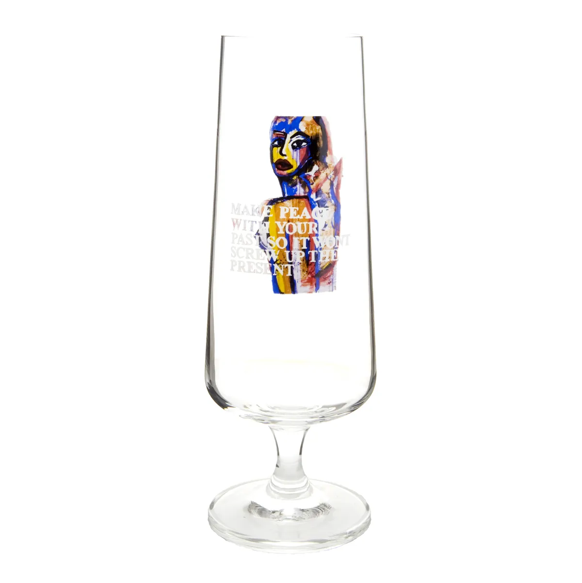 Carolina Gynning Make Peace beer glass 50 cl