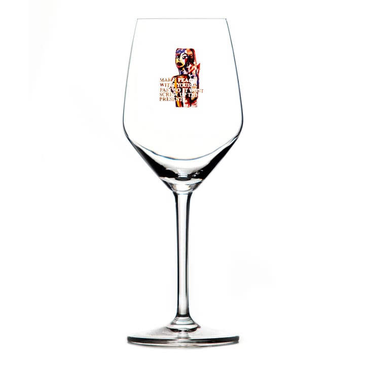 Make Peace rosé/white wine glass, 40 cl Carolina Gynning