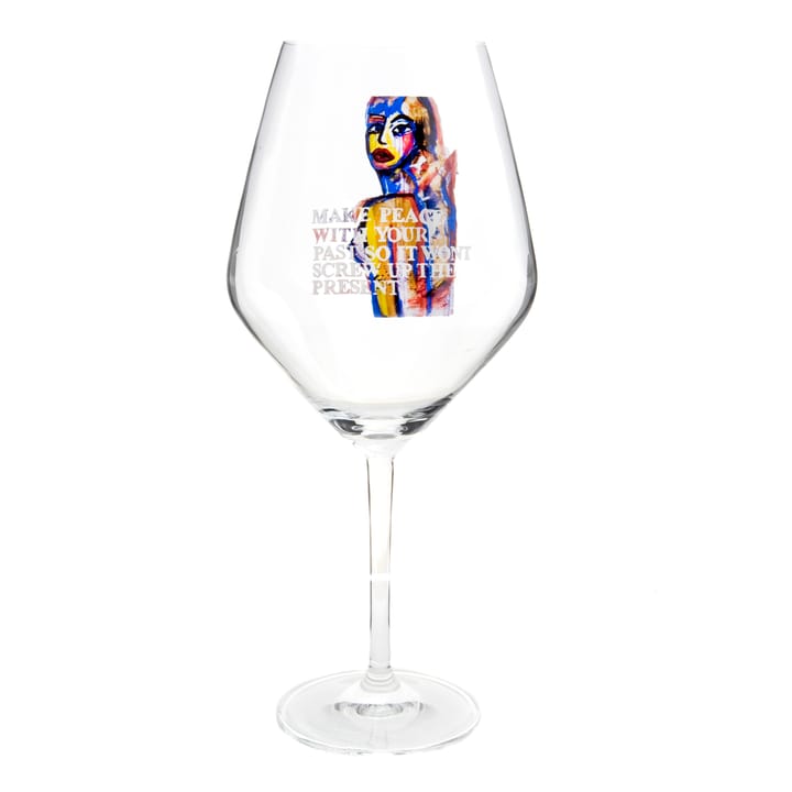 Make Peace wine glass - 75 cl - Carolina Gynning