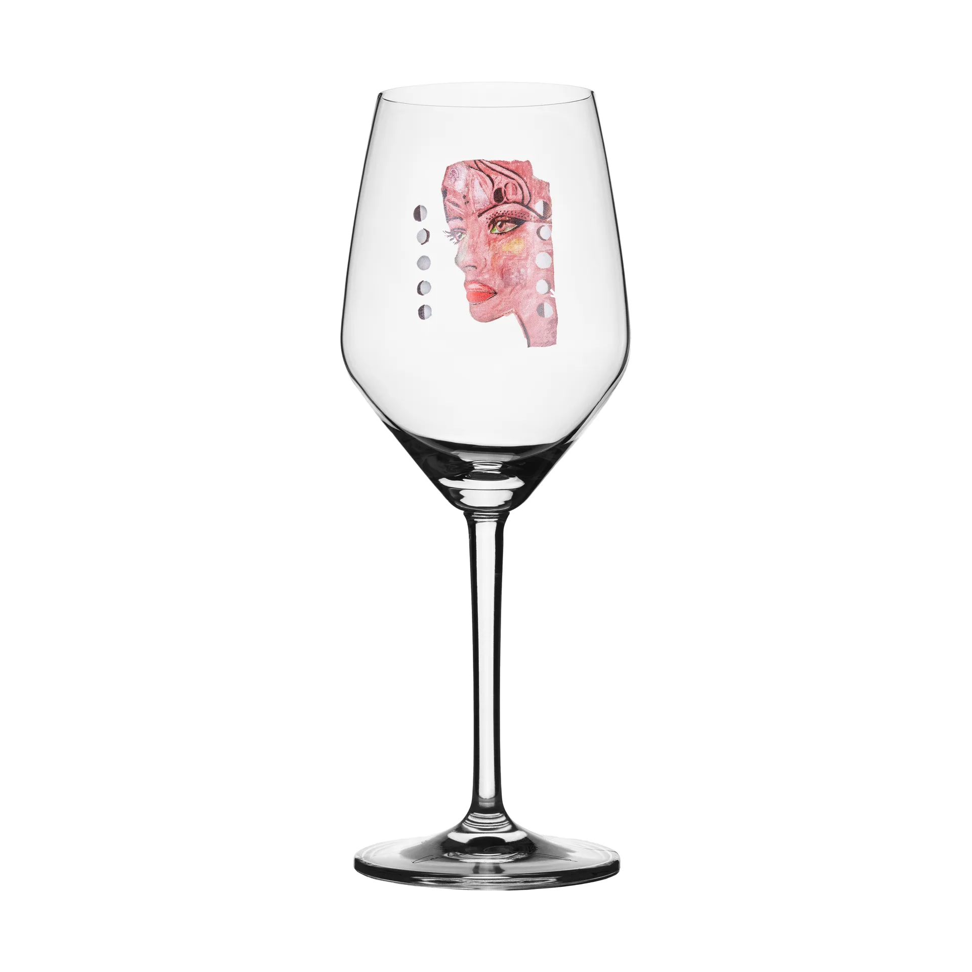 Moonlight Queen rosé glass 40 cl, Pink Carolina Gynning