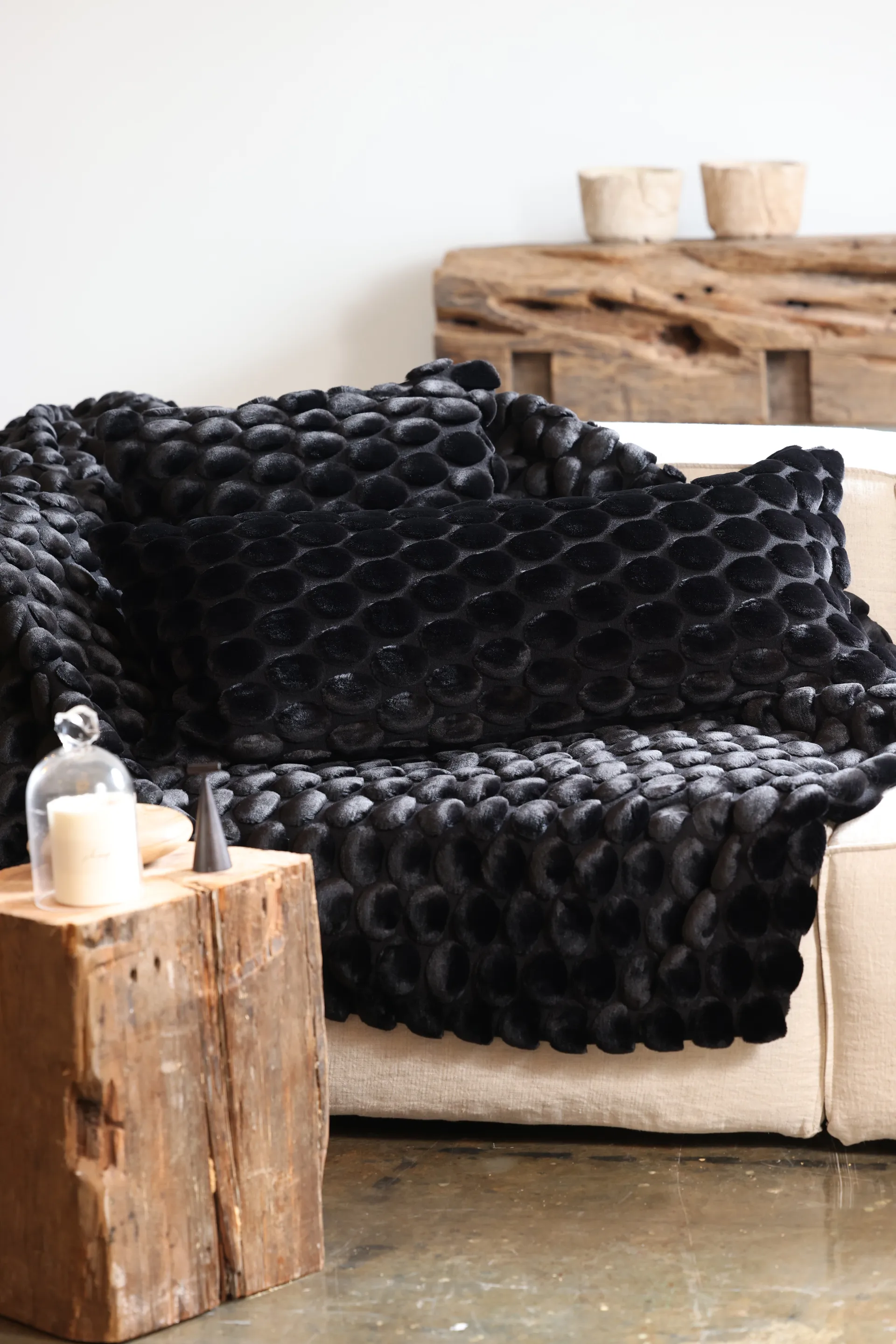 Egg Collection rug 170x130 cm, Black Ceannis