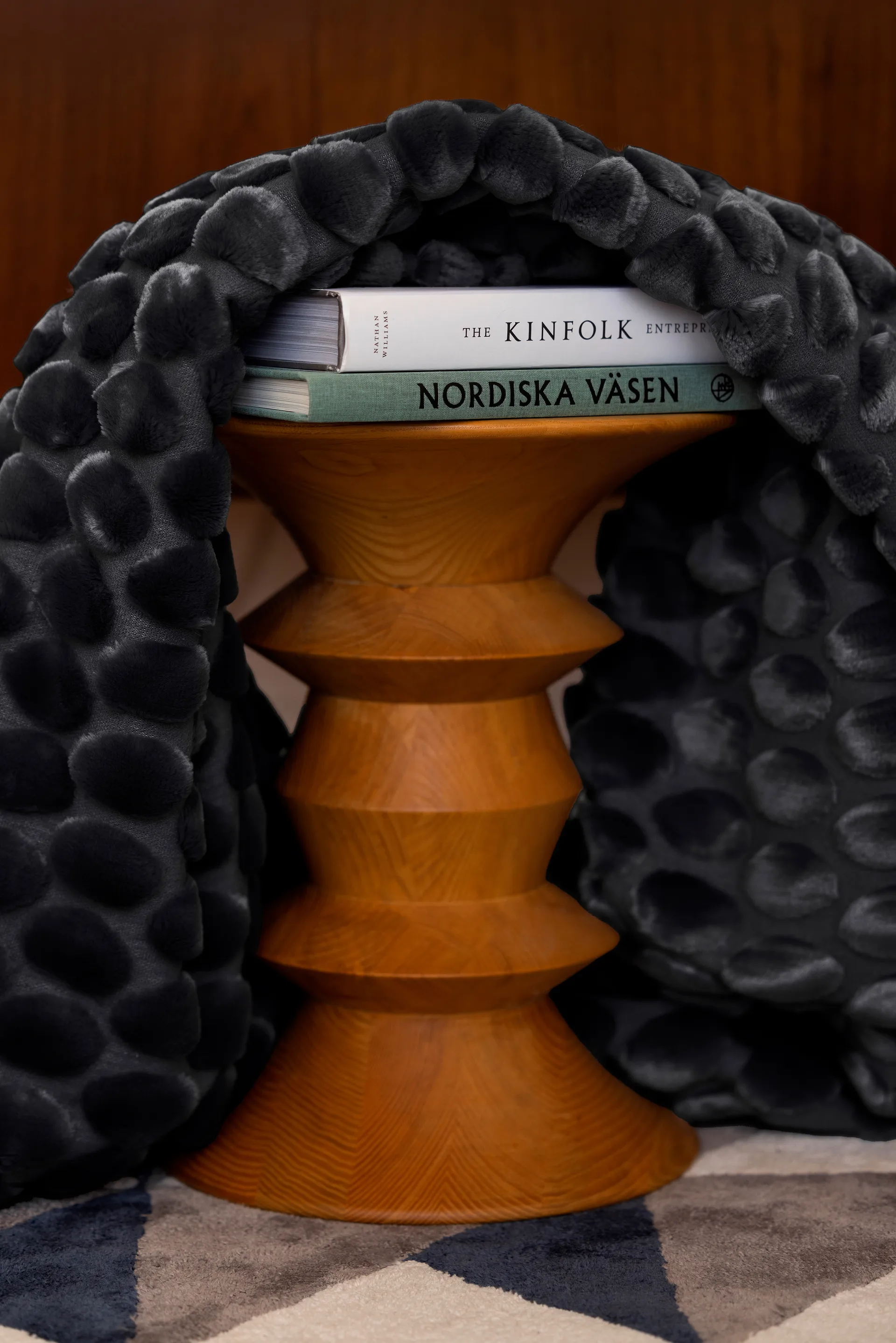 Egg Collection rug 170x130 cm, Black Ceannis