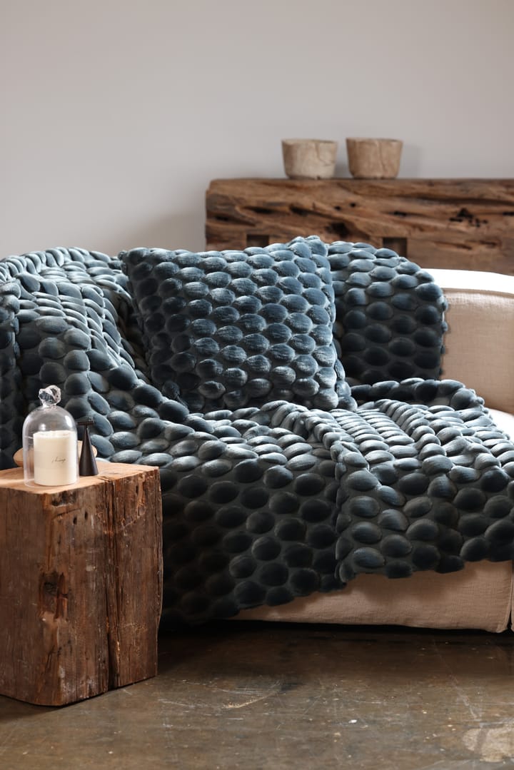 Egg Collection throw 170x130 cm, Petrol Ceannis