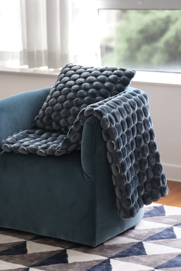 Egg Collection throw 170x130 cm - Petrol - Ceannis