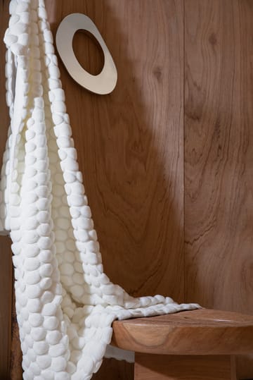 Egg Collection throw 170x130 cm - White - Ceannis
