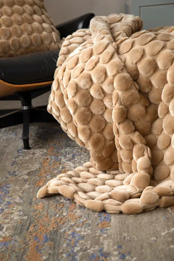 Egg Collection throw blanket 130x170 cm - Beige - Ceannis