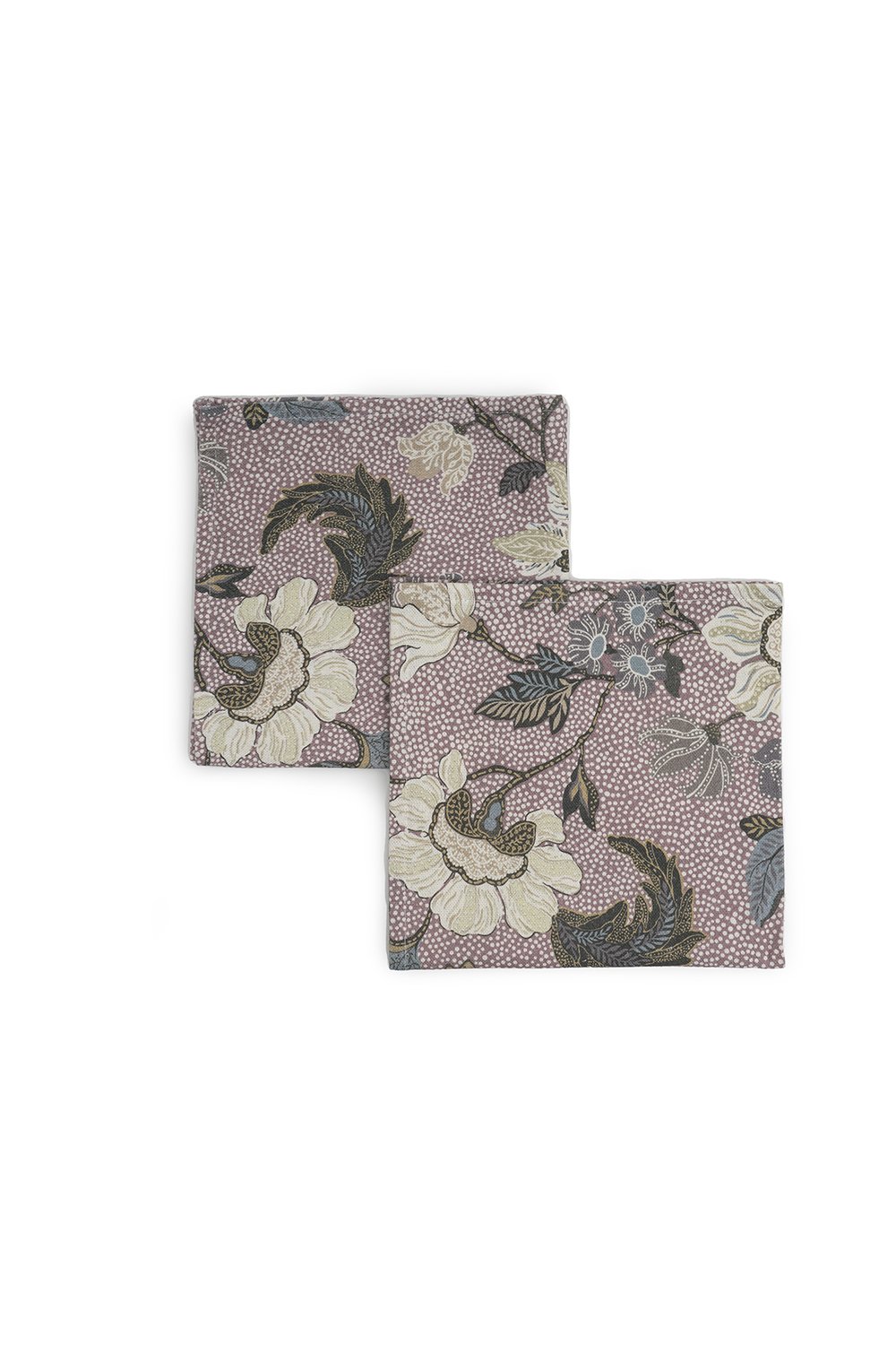 Ceannis Napkin 2-pack 45x45 cm Floral pink