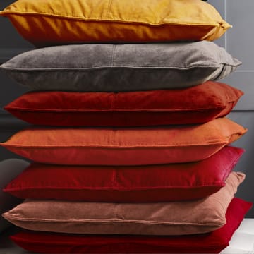 Velvet Collection pillow cover 50x50 cm - Cognac - Ceannis