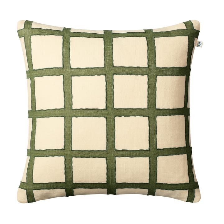 Amar cushion cover 50x50 cm - beige-green-green - Chhatwal & Jonsson