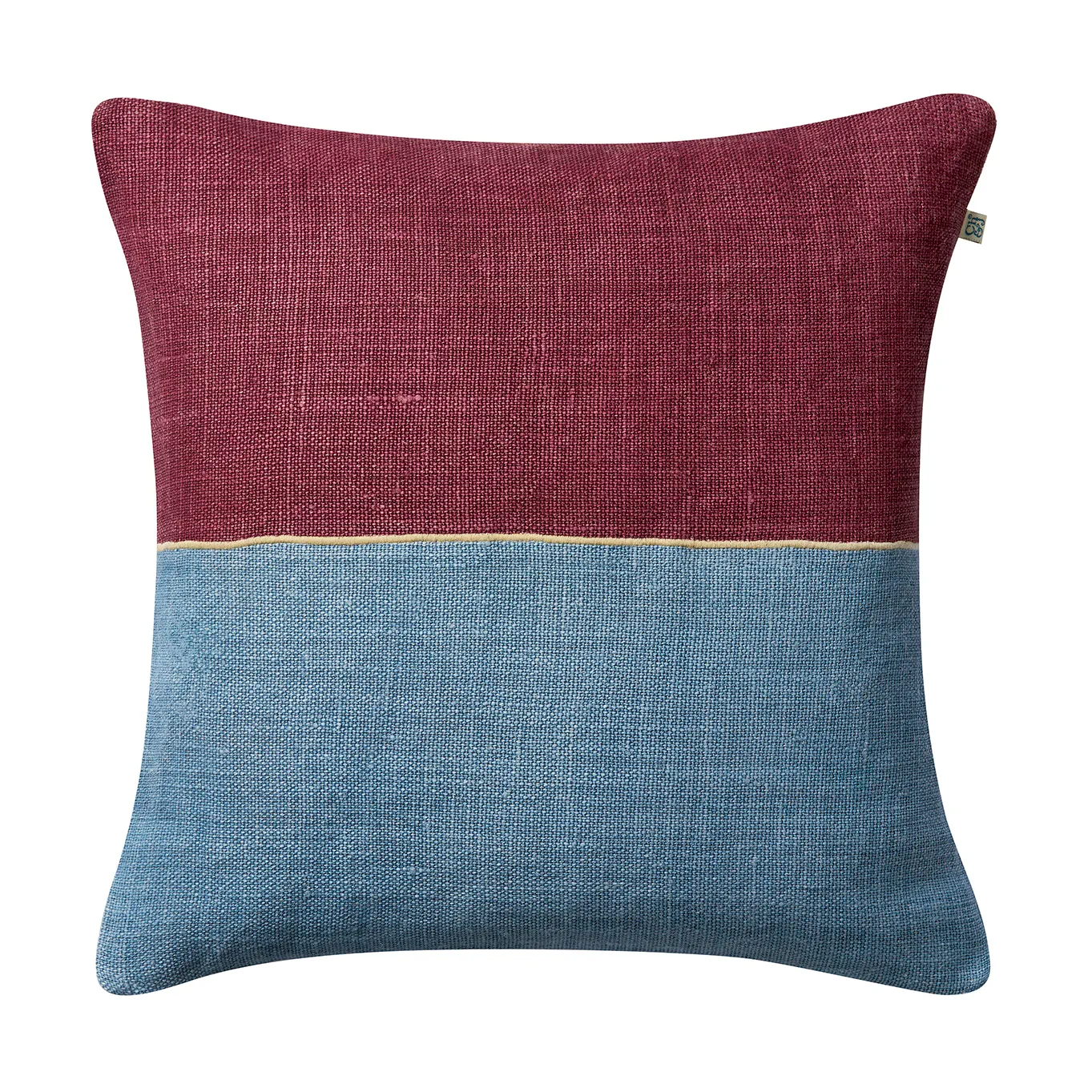 Amol cushion cover 50x50 cm, Ruby-dusty blue Chhatwal & Jonsson