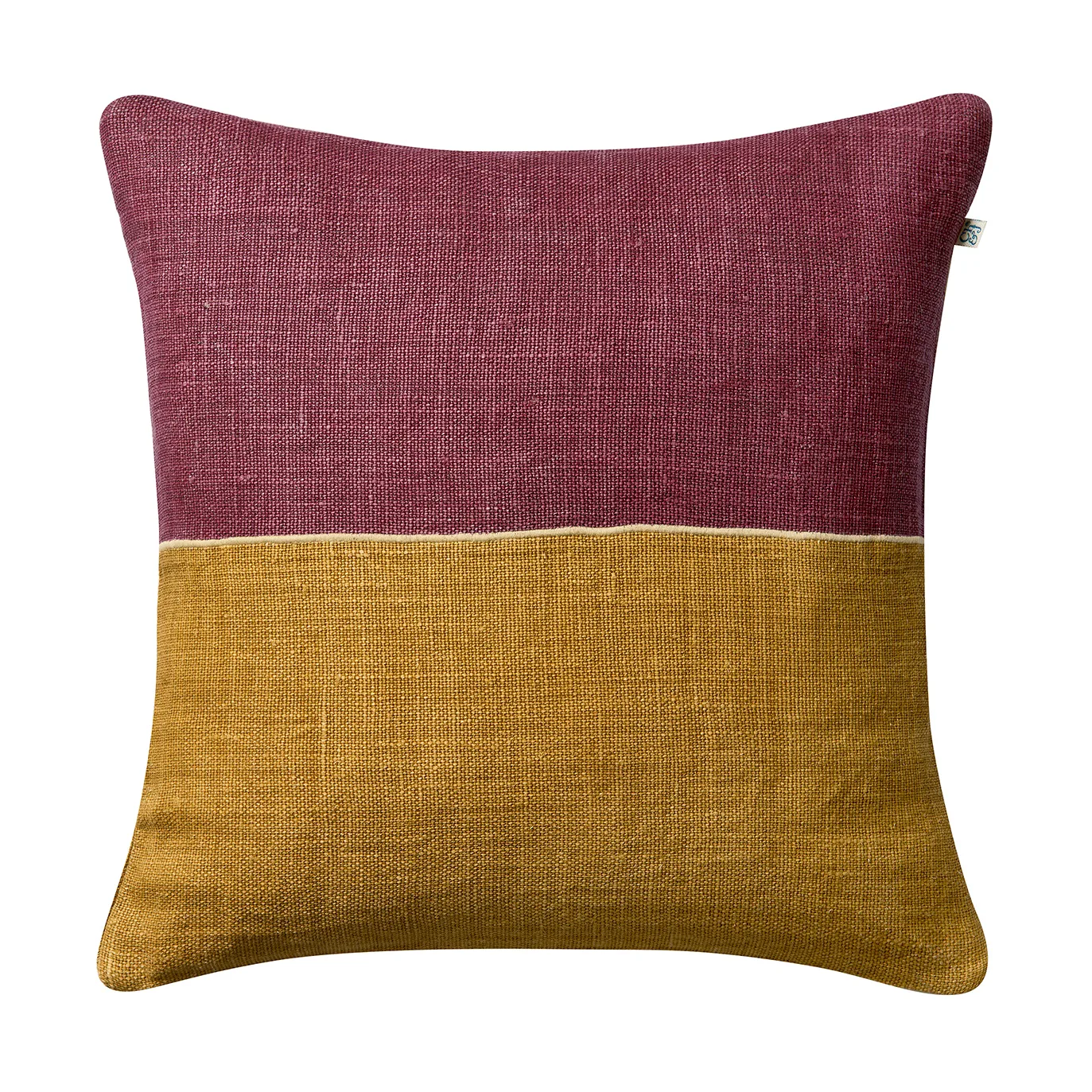 Amol cushion cover 50x50 cm, Ruby-masala yellow Chhatwal & Jonsson