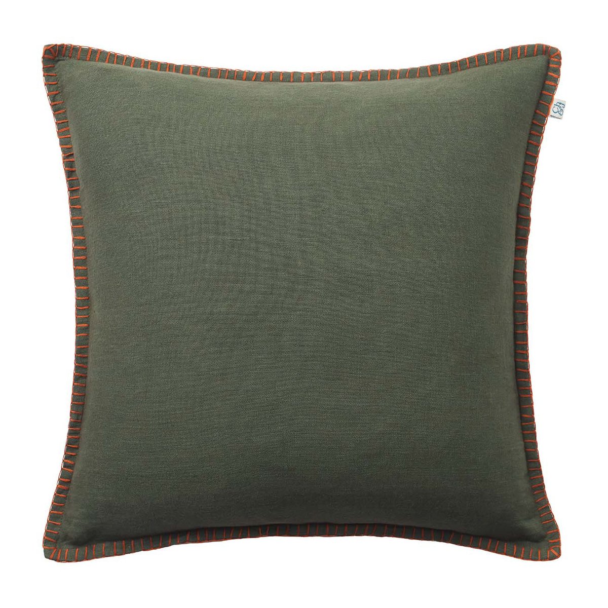 Chhatwal & Jonsson Arun cushion cover 50x50 cm Forest green-terracotta