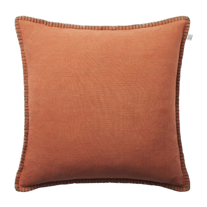 Arun cushion cover 50x50 cm - Terracotta-forest green - Chhatwal & Jonsson