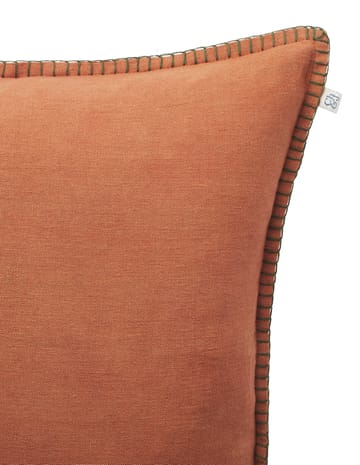 Arun cushion cover 50x50 cm - Terracotta-forest green - Chhatwal & Jonsson