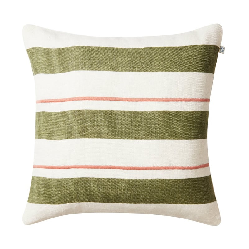 Chhatwal & Jonsson Assam cushion cover 50x50 cm Cactus green-rose