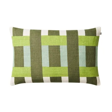 Benaras cushion cover - Cactus green-lime-aqua, 40x60 cm - Chhatwal & Jonsson