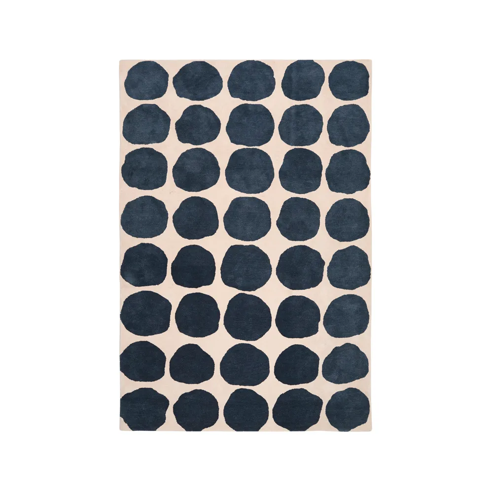 Big Dots rug, Light khaki/blue melange, 230x320 cm Chhatwal & Jonsson