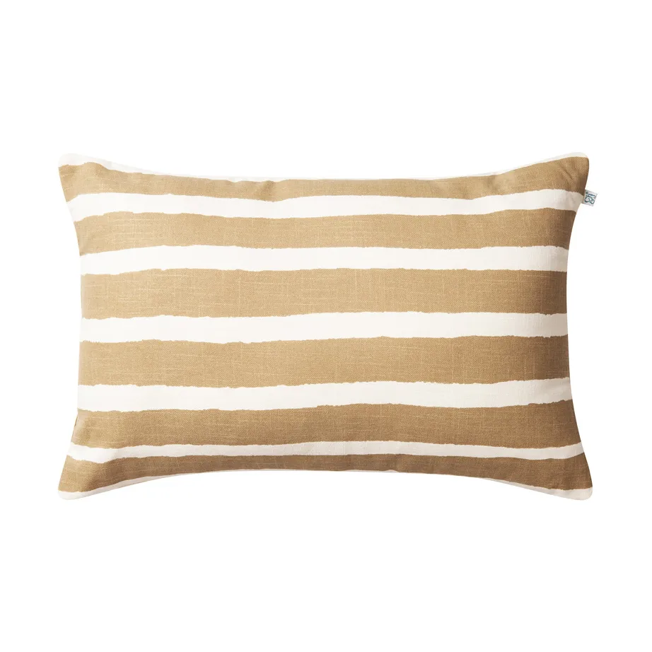 Chhatwal & Jonsson Block Stripe outdoor cushion 40x60 cm Beige-off white