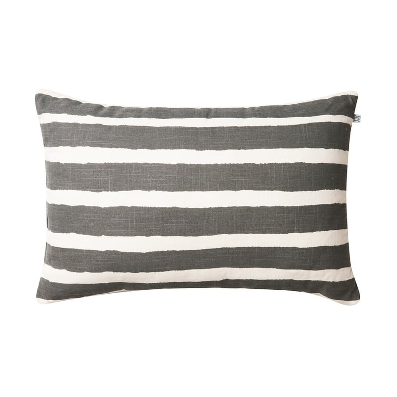 Chhatwal & Jonsson Block Stripe outdoor cushion 40x60 cm Grey-off white