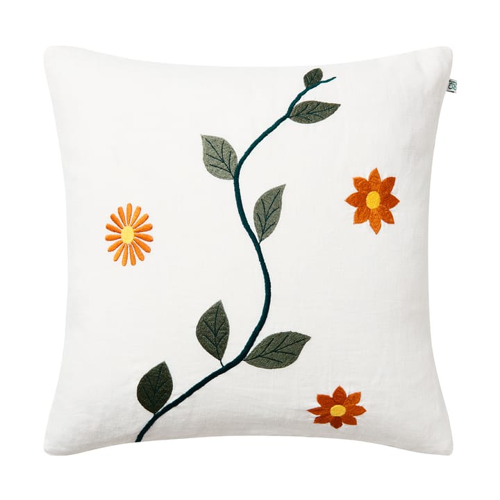 Bloom cushion cover 50x50 cm - White - Chhatwal & Jonsson