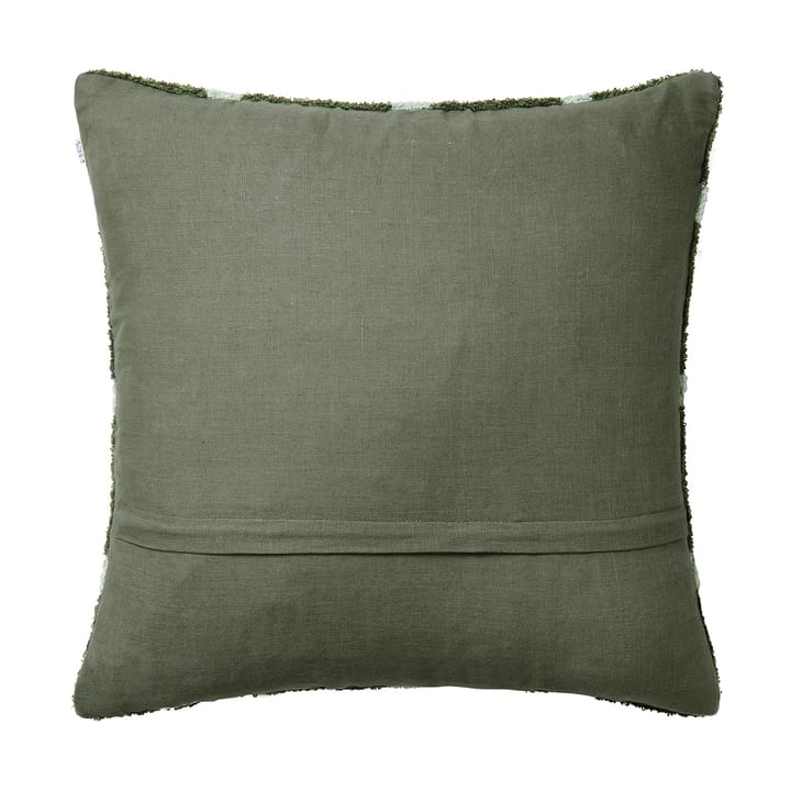 Check cushion cover 50x50 cm - Cactus Green-Aqua - Chhatwal & Jonsson