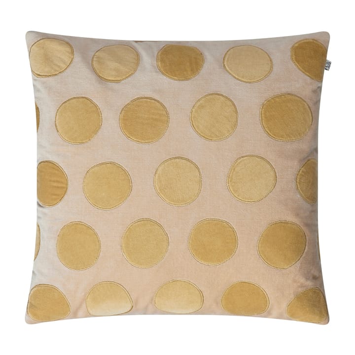 Circle cushion cover 50x50 cm - beige-spicy yellow - Chhatwal & Jonsson
