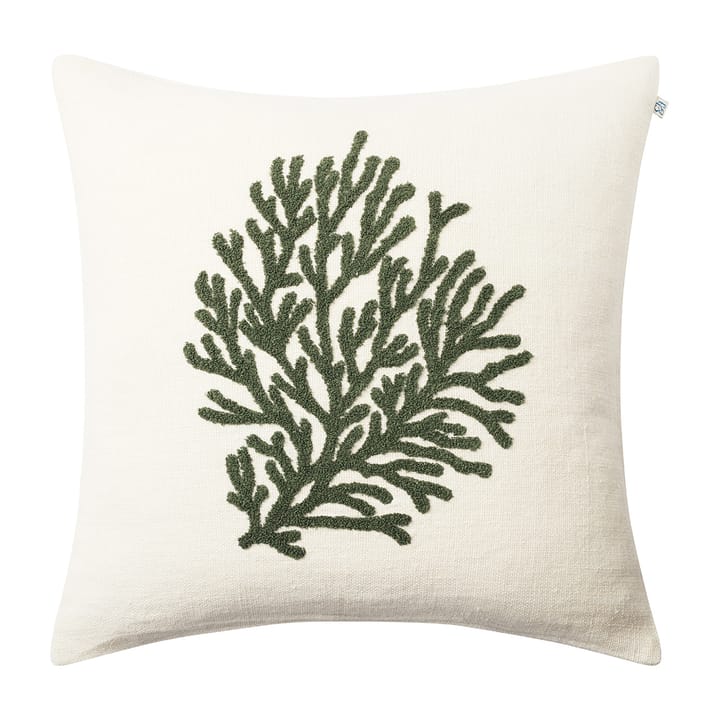 Coral pillowcase 50x50 cm - Cactus green - Chhatwal & Jonsson