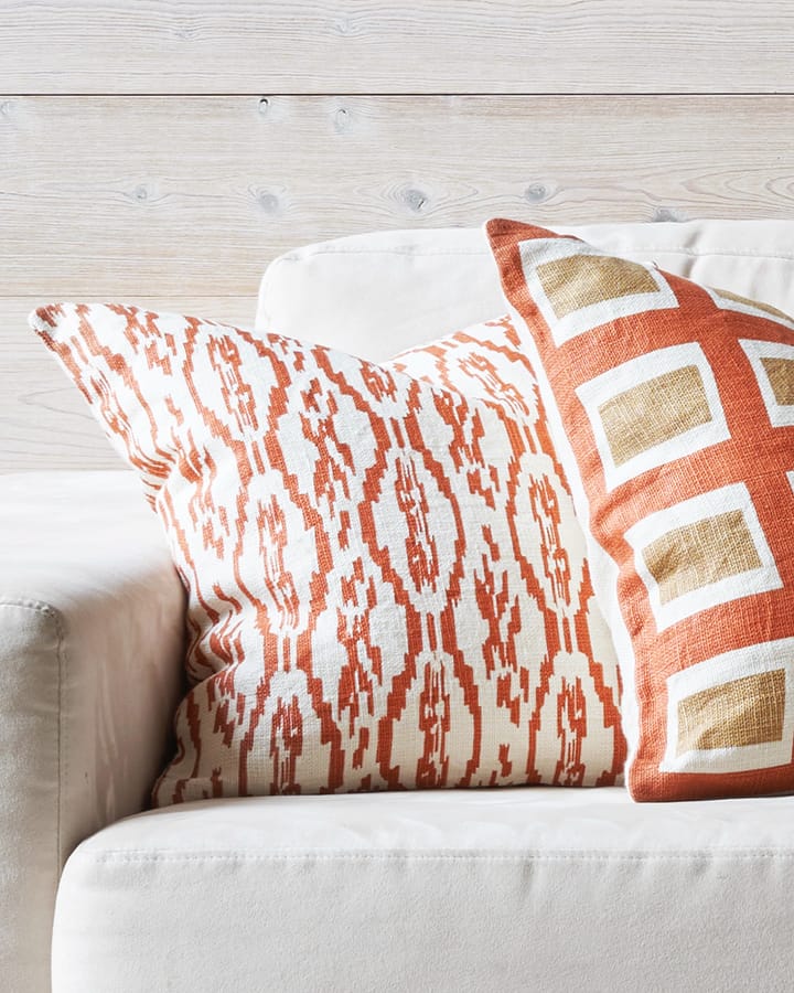 Deccan cushion cover 50x50 cm, Apricot Orange Chhatwal & Jonsson