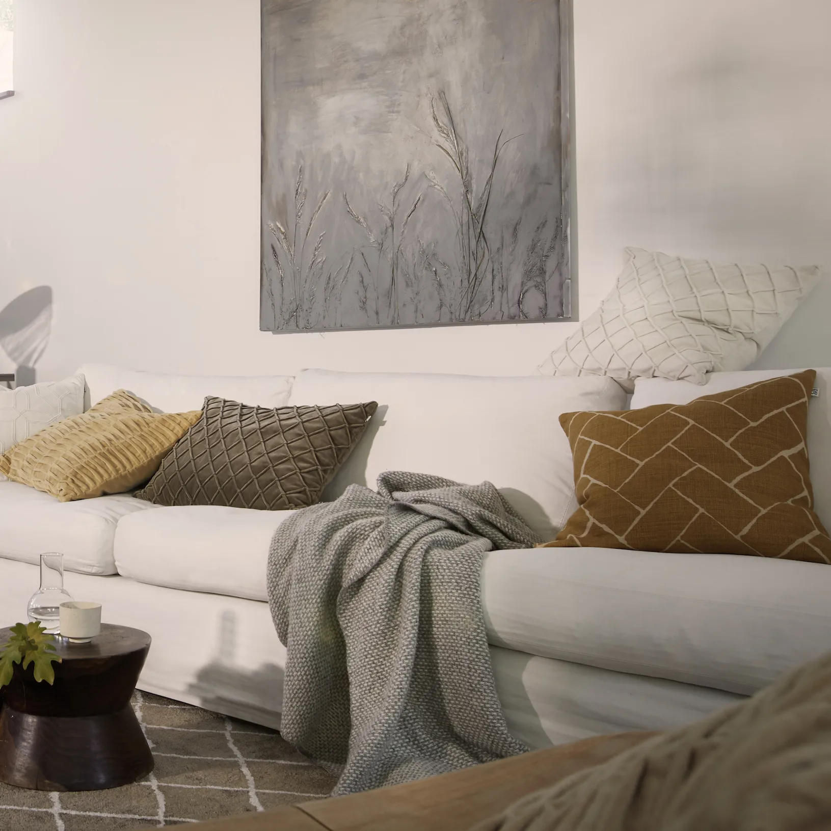 Deva cushion cover 50x50 cm, Ivory Chhatwal & Jonsson