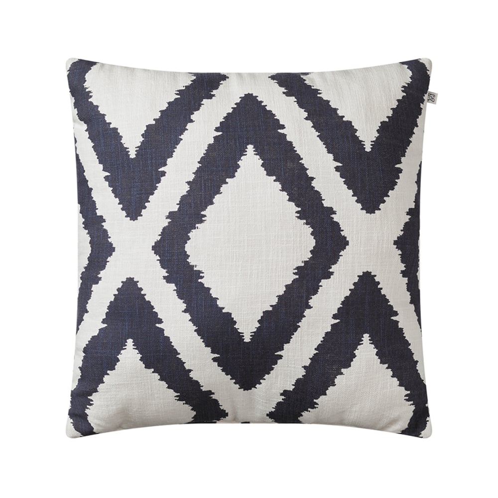 Chhatwal & Jonsson Diamond cushion Blue/off white | Scandinavian Design | Cushions | Blue