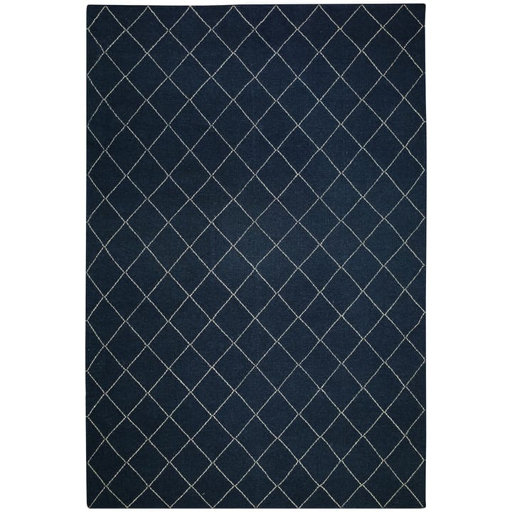Diamond rug 230x336 cm - Blue melange-off white - Chhatwal & Jonsson