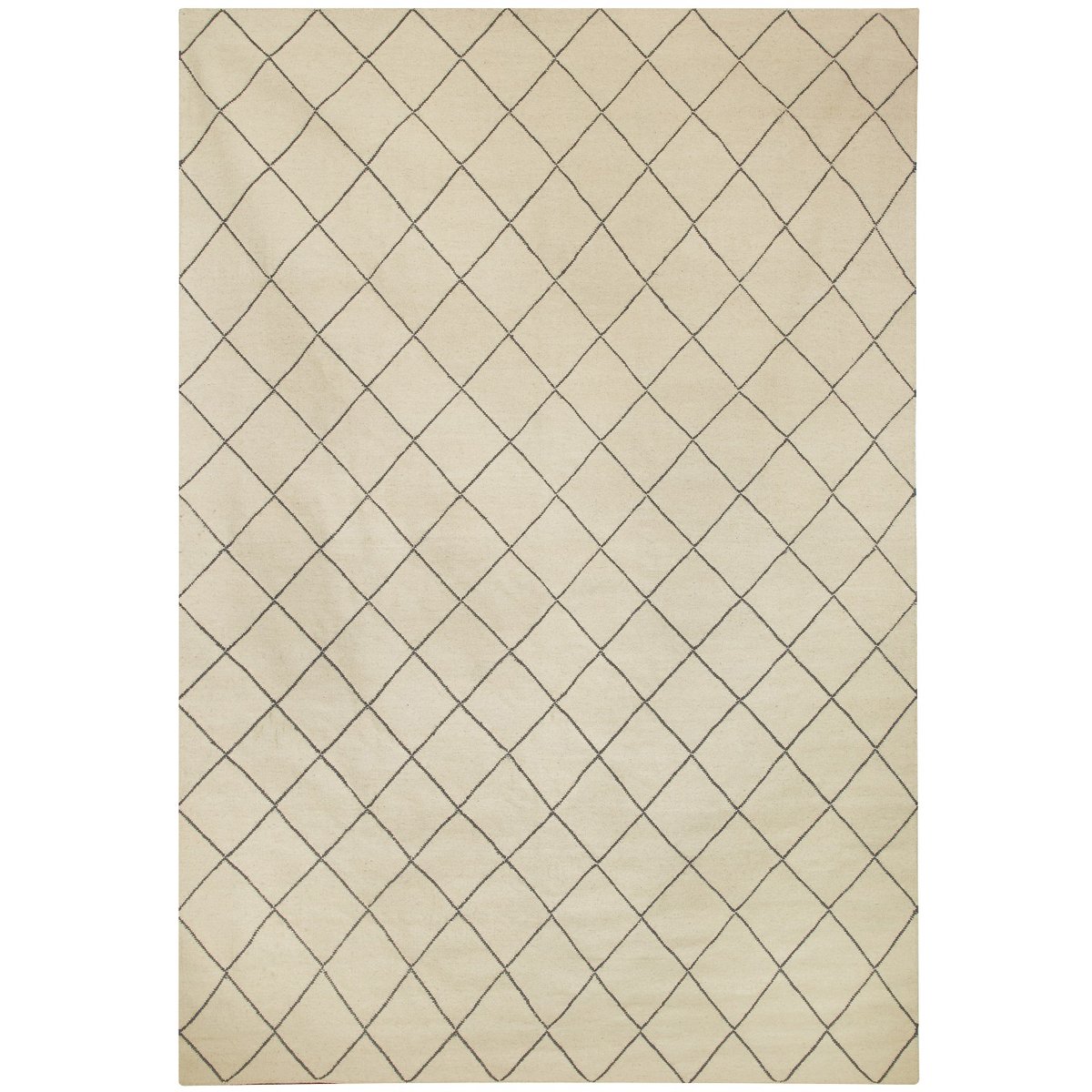 Chhatwal & Jonsson Diamond rug 230x336 cm Off white-grey