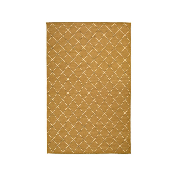 Diamond Rug - Masala yellow/off white, 230x336 cm - Chhatwal & Jonsson