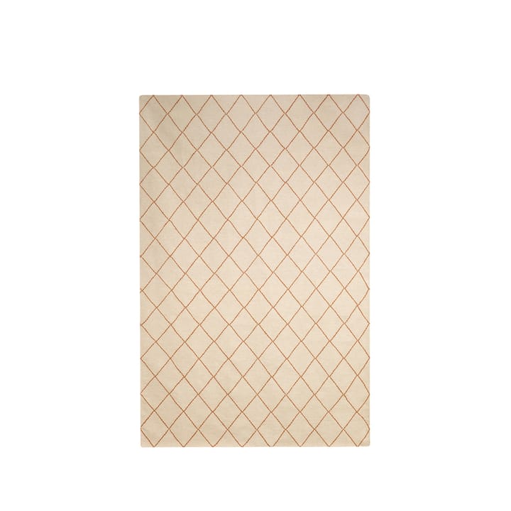 Diamond Rug - Off white/orange, 184x280 cm - Chhatwal & Jonsson