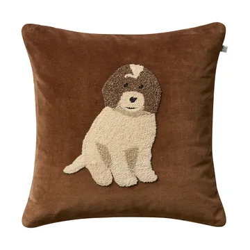 Doodle cushion cover 50x50 cm - Cognac - Chhatwal & Jonsson