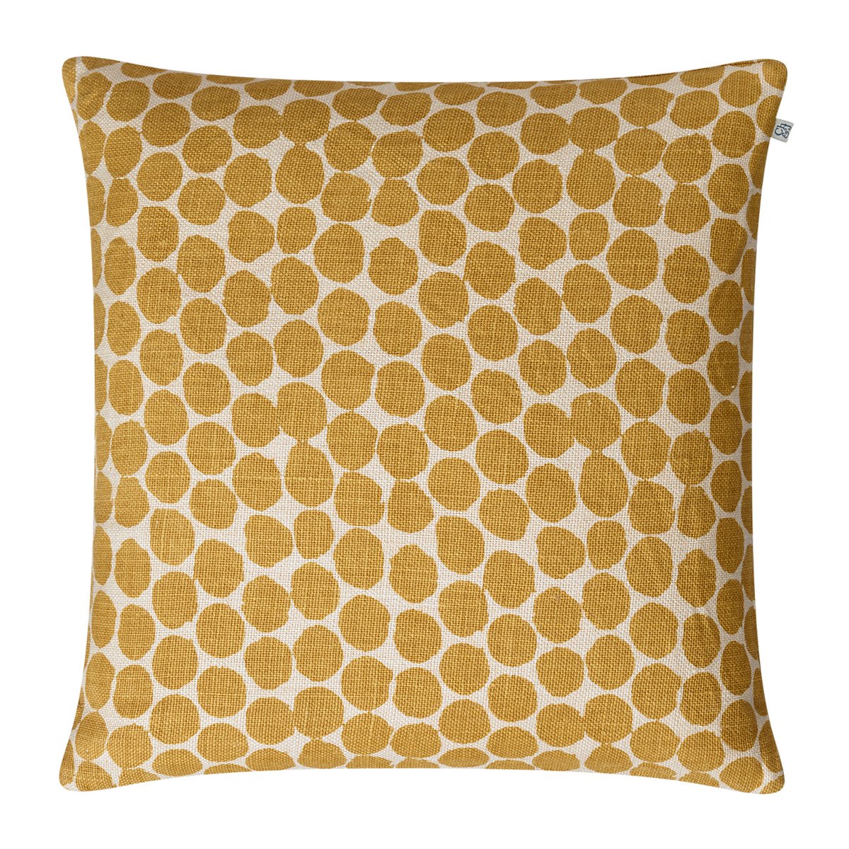 Chhatwal & Jonsson Dot Ari cushion cover 50x50 cm spicy yellow